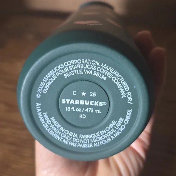 STARBUCKS VALENTINES DAY STAINLESS STEEL TUMBLER NWT - Picture 4 of 4